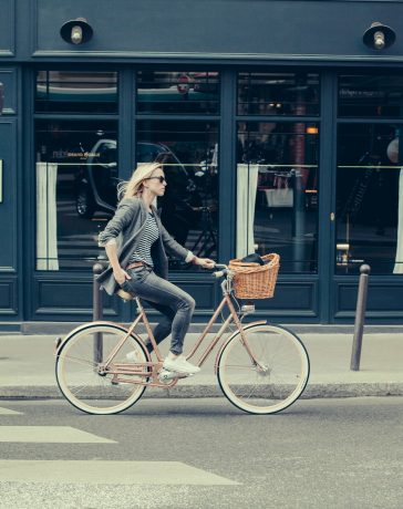 lekker in je vel met nieuwe fiets