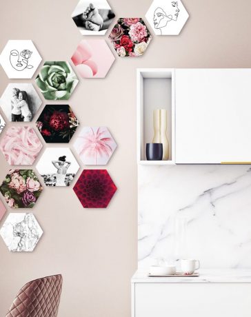 Hexagons, de uniekste manier om je muur te versieren!