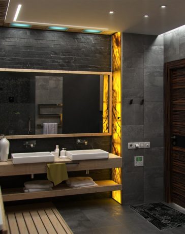 stijlvolle en trendy badkamer