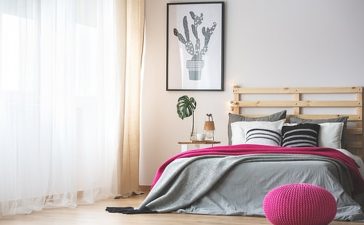 trendy slaapkamer
