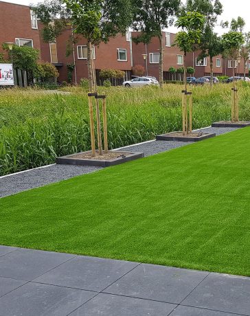 toenemende populariteit van kunstgras in de tuin