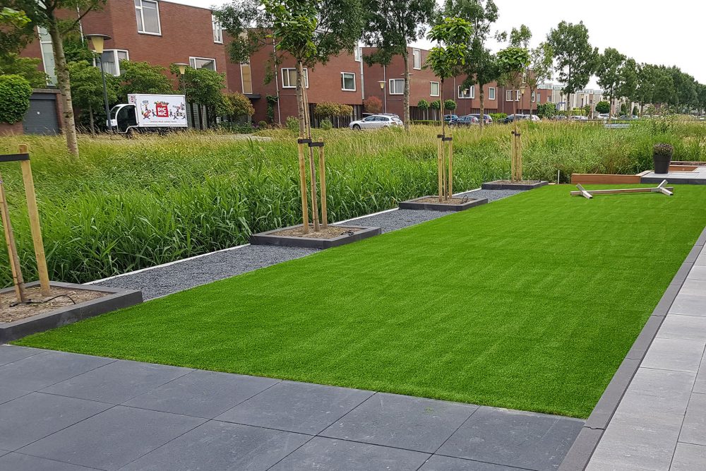 toenemende populariteit van kunstgras in de tuin